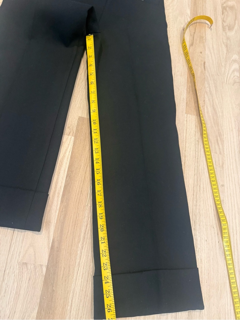 Sezane Damon Wide-Cuff Trousers - sz 34 Women's - Picture 8 of 12
